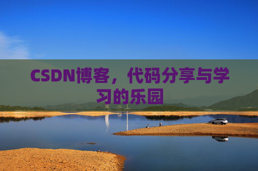 CSDN博客,代码分享与学习的乐园
